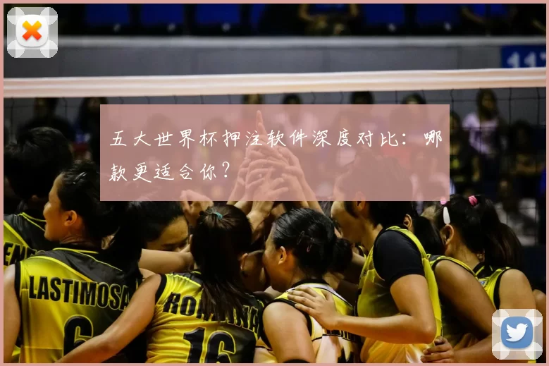 五大世界杯押注软件深度对比：哪款更适合你？