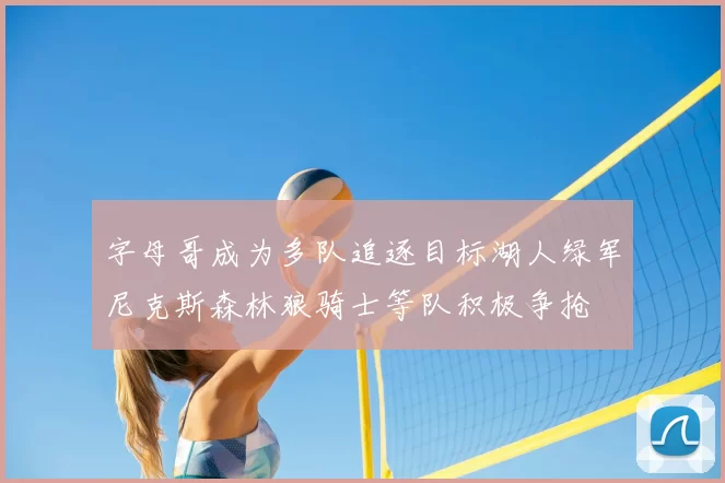 字母哥成为多队追逐目标湖人绿军尼克斯森林狼骑士等队积极争抢